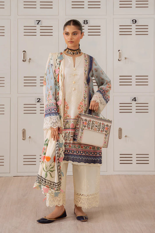 ZUMRA-B-SRL25-07 | Saira Rizwan | Laanem summer Lawn 2025