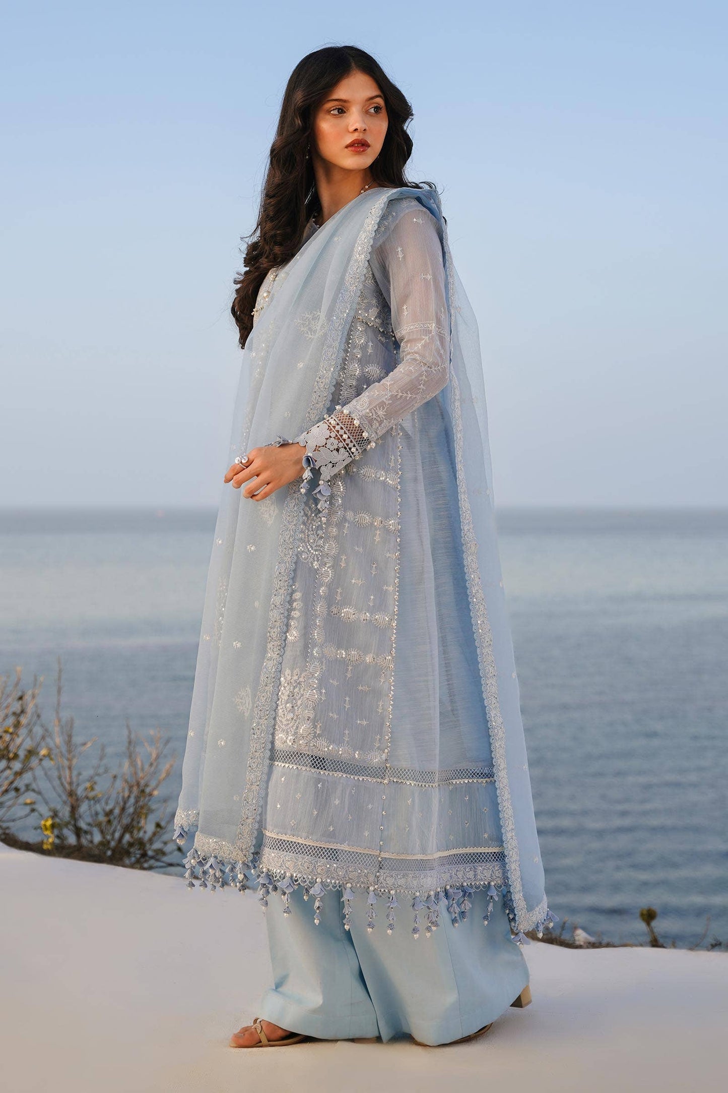14B | Muzlin By Sana Safinaz | Unstitched Lawn 2024