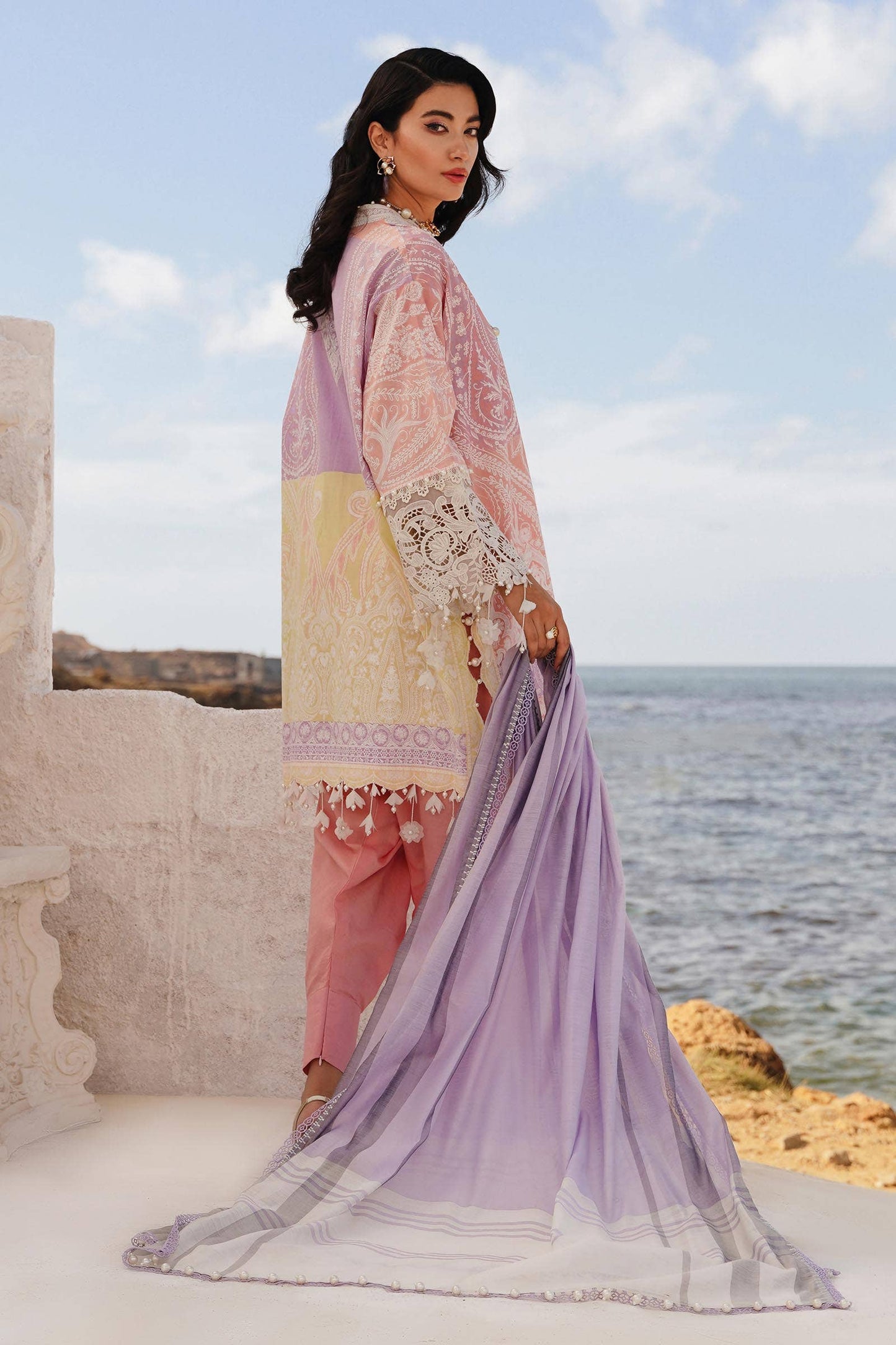 15A | Muzlin By Sana Safinaz | Unstitched Lawn 2024