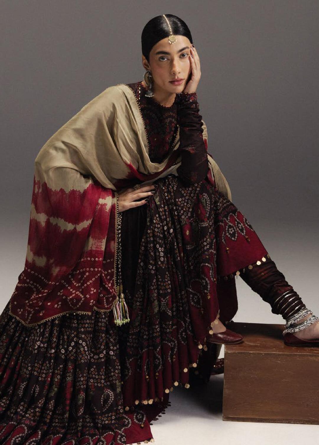 Zarmeen-D7 | Zara Shahjahan | Anarkali Lawn Unstitched Collection 2026