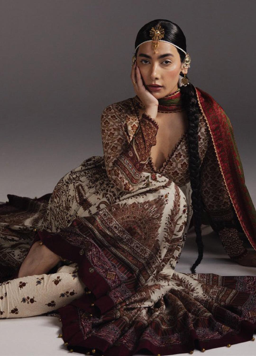 Shahkar-D3 | Zara Shahjahan | Anarkali Lawn Unstitched Collection 2026