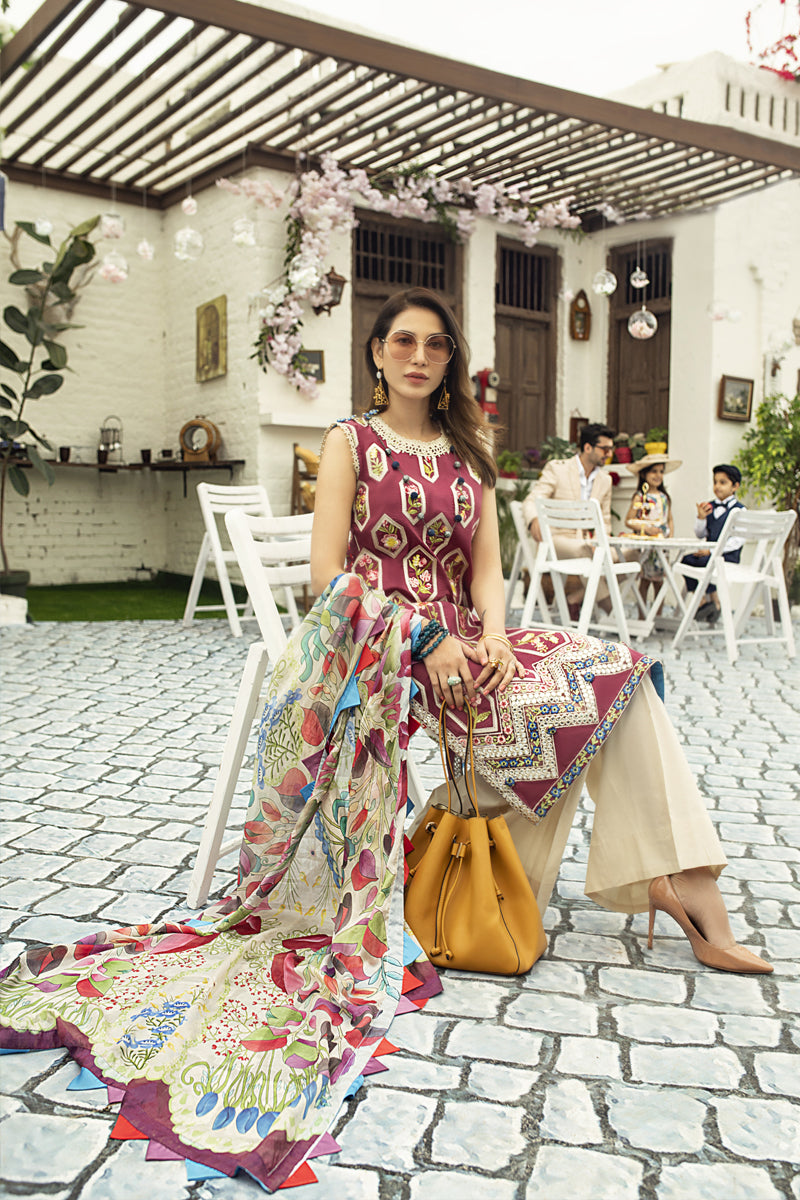 Marsala | Mushq | Spring Summer Lawn'20