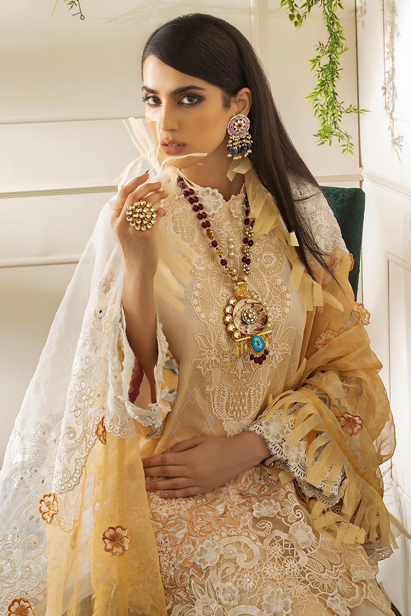 Sahara Sun HLS-08a | Mushq | Hemline Lawn Collection 2020