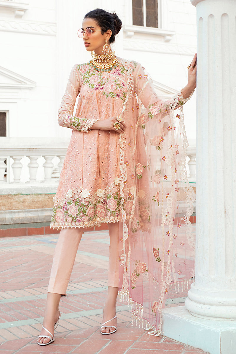 Shaina | Mushq | Umeed Festive Chikankari Collection 2020