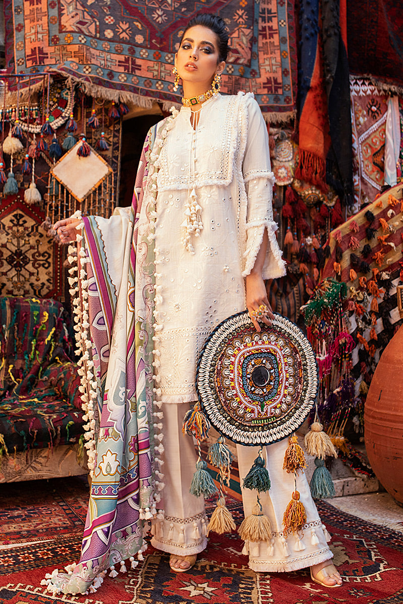 Mystic Ivory | Mushq Hemline Winter Edit 2020 | Unstitched