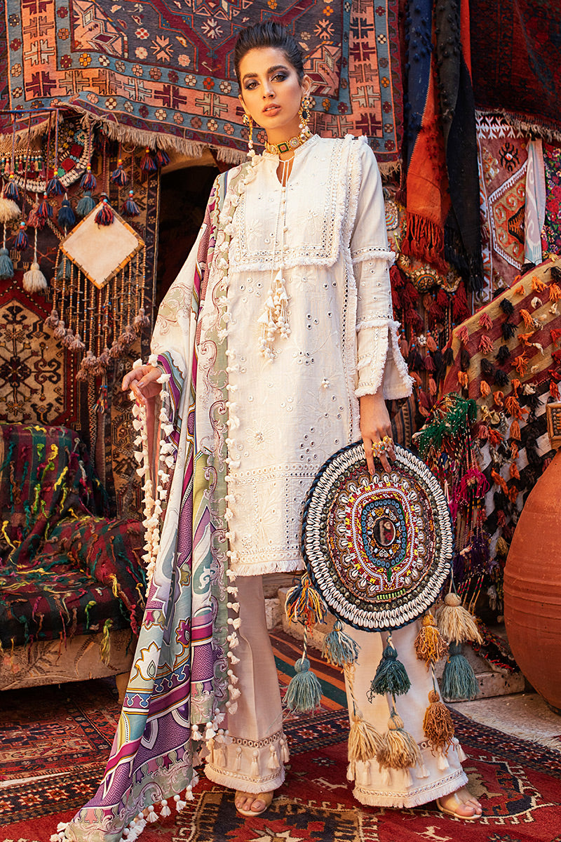 Mystic Ivory | Mushq Hemline Winter Edit 2020 | Unstitched