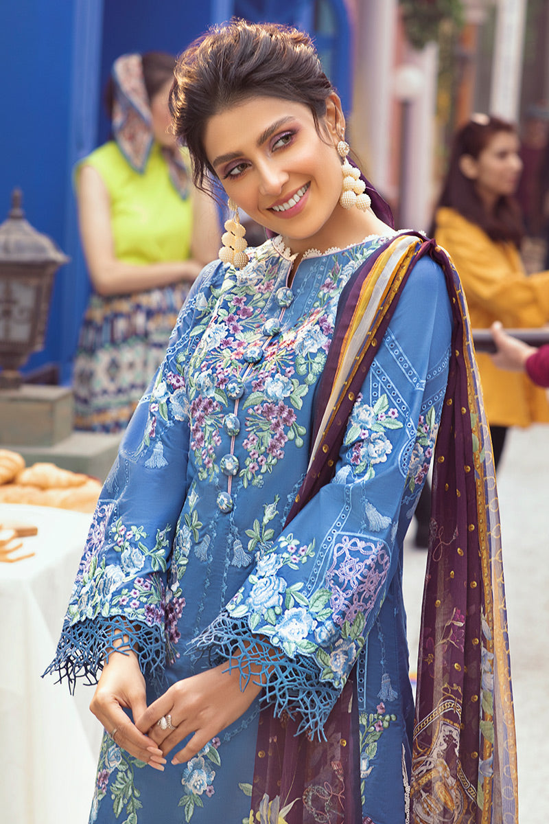 BLUE HEAVEN | Mushq | Luxury Lawn | Spring/Spring 2021