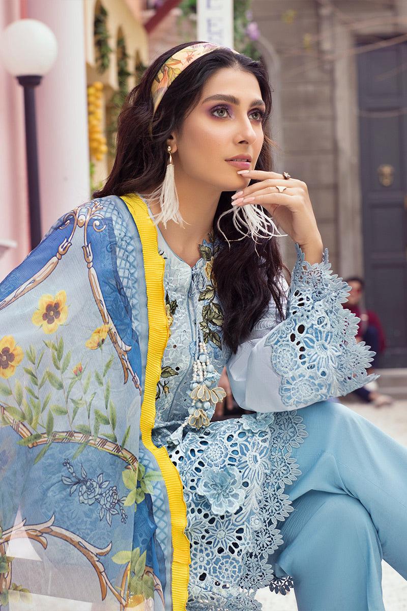 AQUAMARINE | Mushq | Luxury Lawn | Spring/Spring 2021
