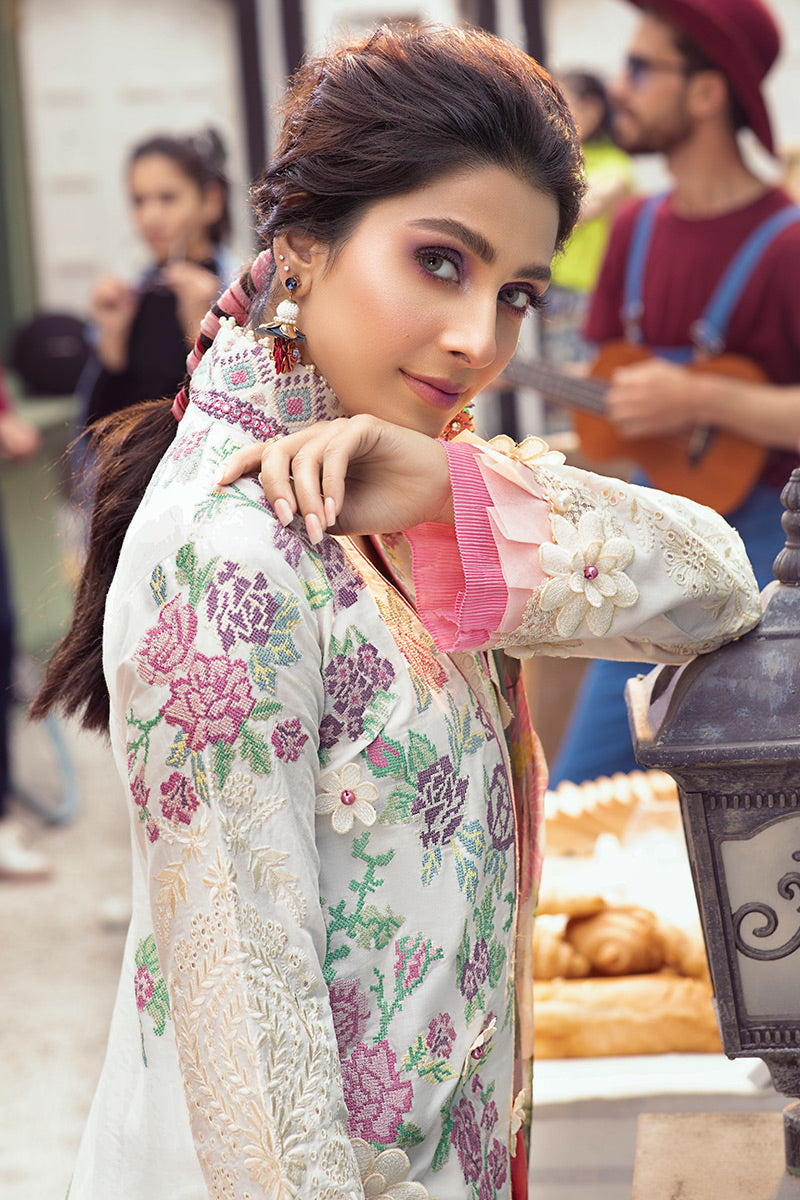 TEA ROSE | Mushq | Luxury Lawn | Spring/Spring 2021