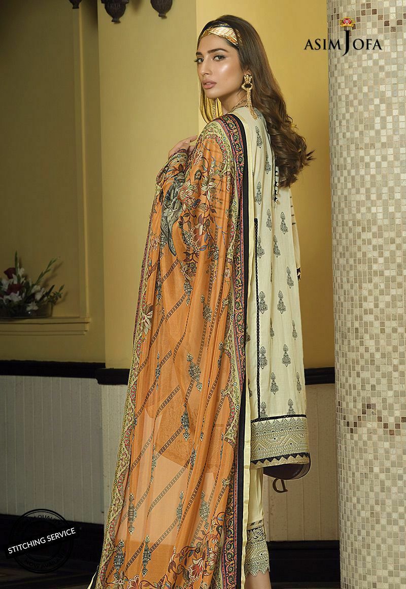 AJL-01B | Asim Jofa | Luxury Lawn Collection 2020