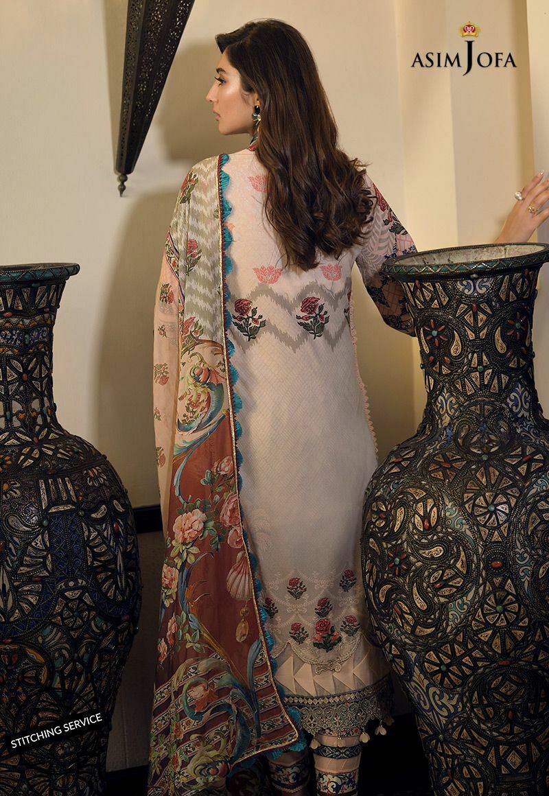 AJL-02B | Asim Jofa | Luxury Lawn Collection 2020