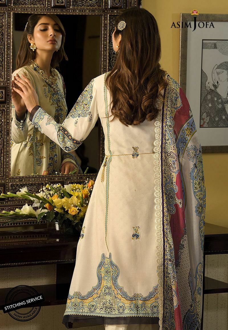 AJL-03A | Asim Jofa | Luxury Lawn Collection 2020