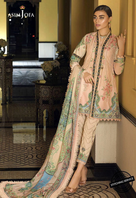 AJL-03B | Asim Jofa | Luxury Lawn Collection 2020
