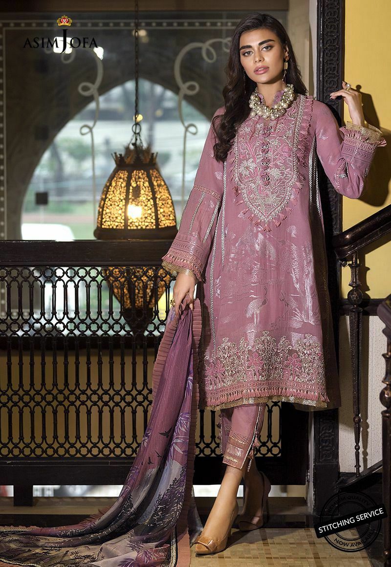 AJL-05B | Asim Jofa | Luxury Lawn Collection 2020