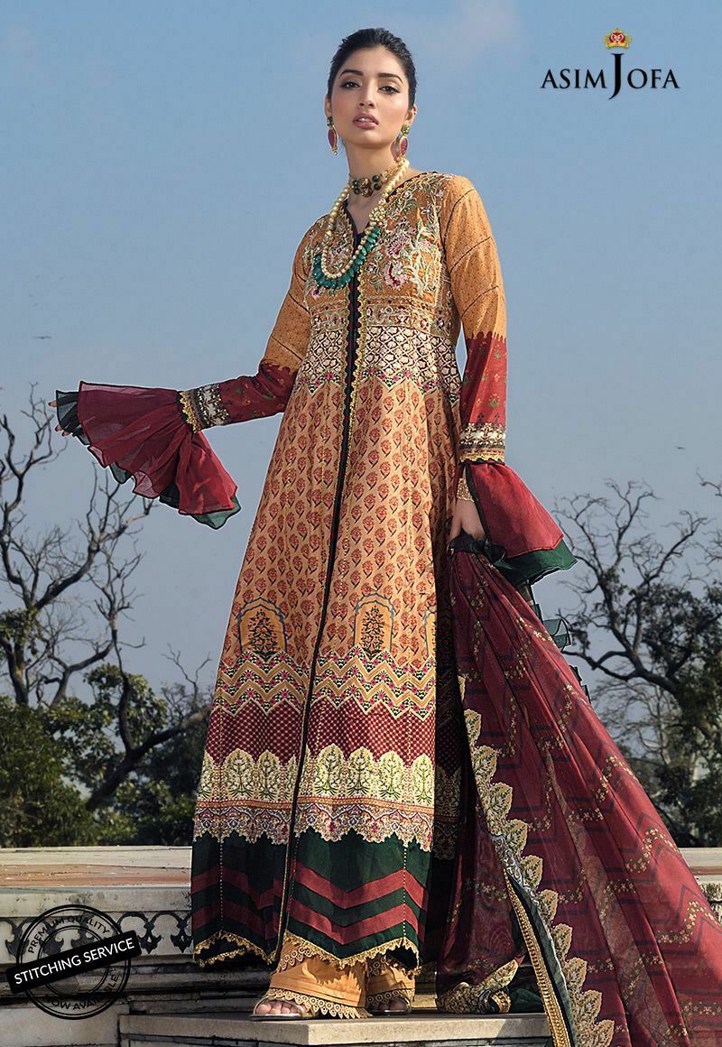 AJL-06A | Asim Jofa | Luxury Lawn Collection 2020