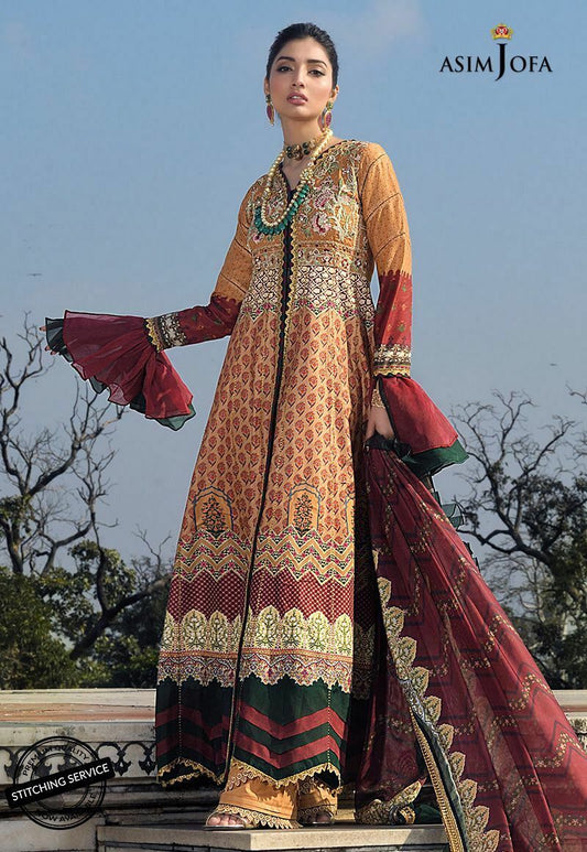 AJL-06A | Asim Jofa | Luxury Lawn Collection 2020