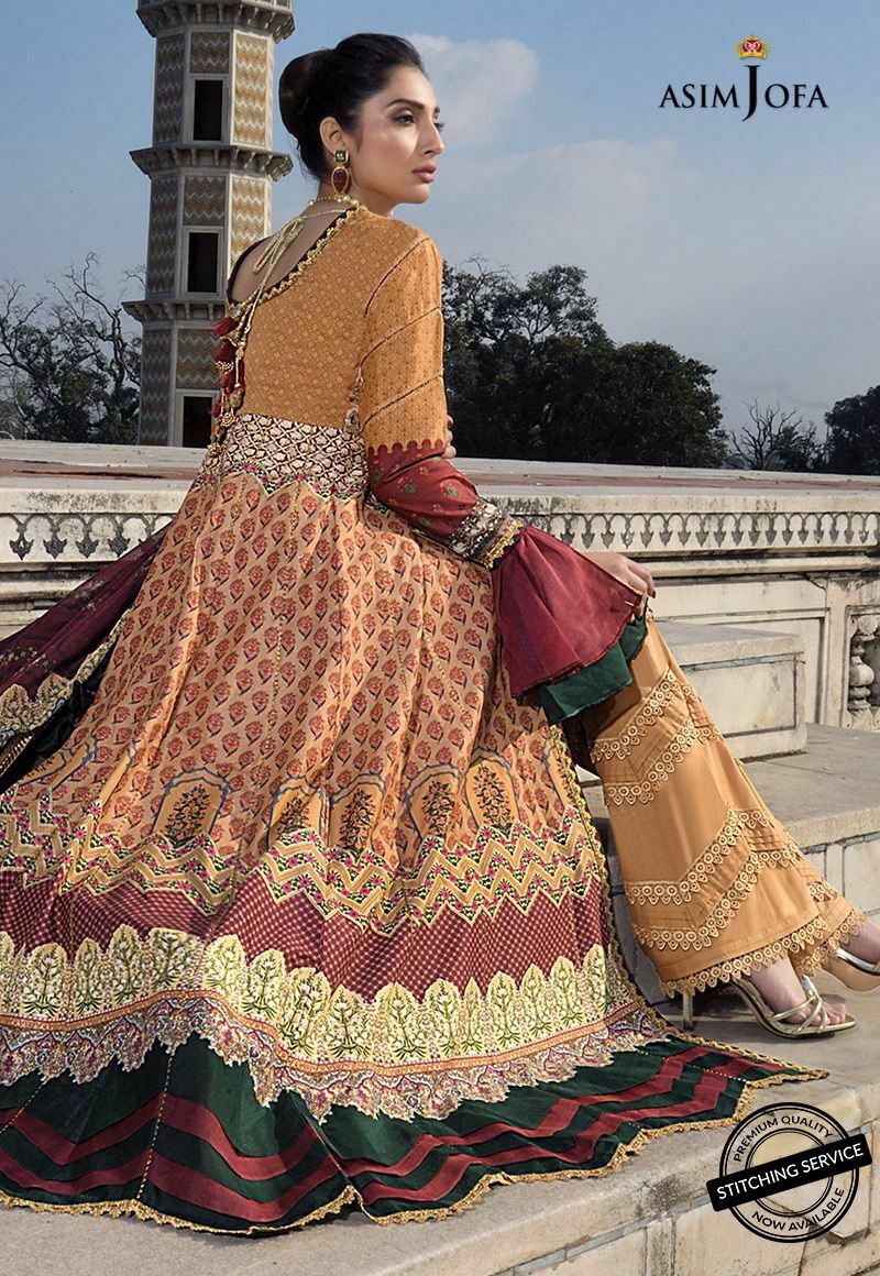 AJL-06A | Asim Jofa | Luxury Lawn Collection 2020