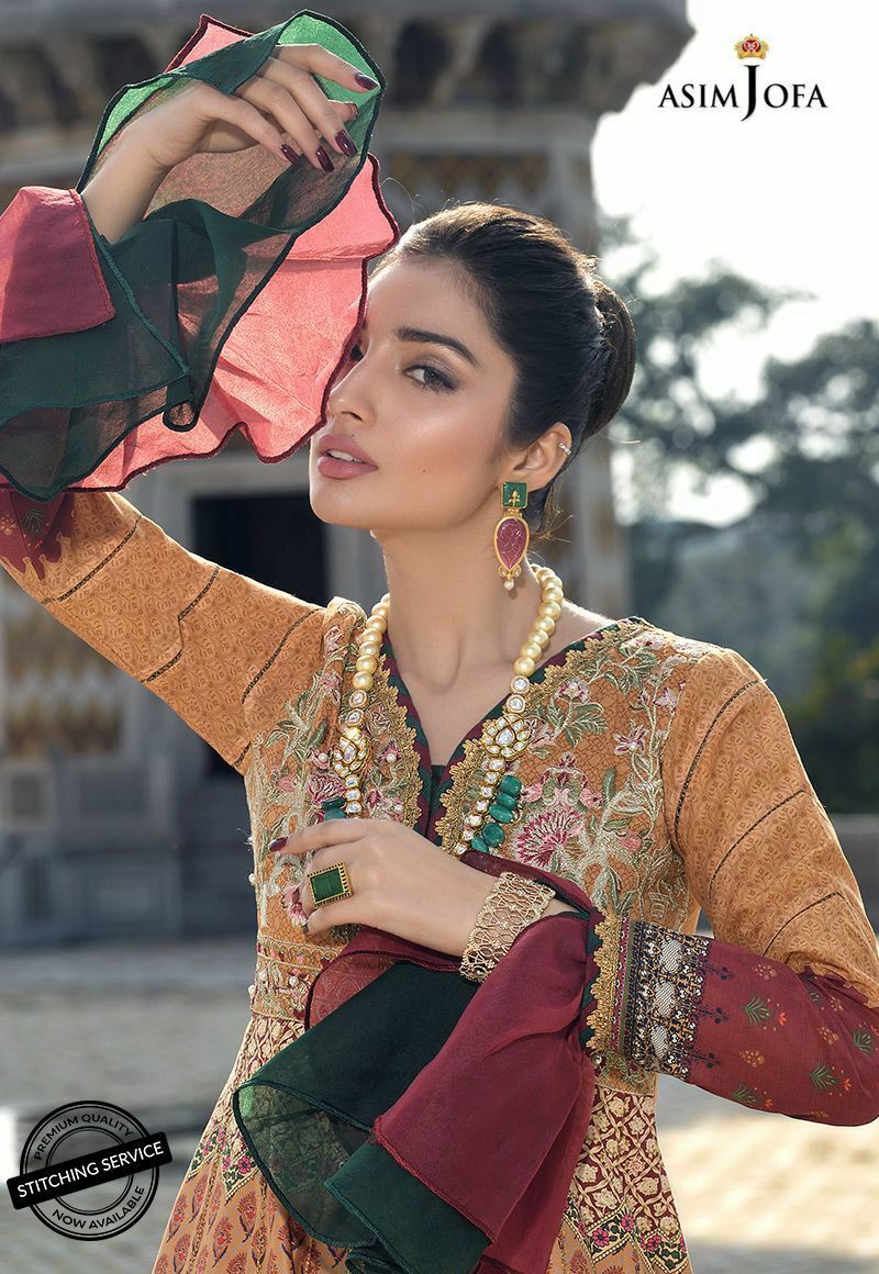 AJL-06A | Asim Jofa | Luxury Lawn Collection 2020