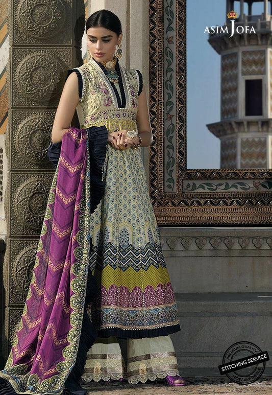 AJL-06B | Asim Jofa | Luxury Lawn Collection 2020