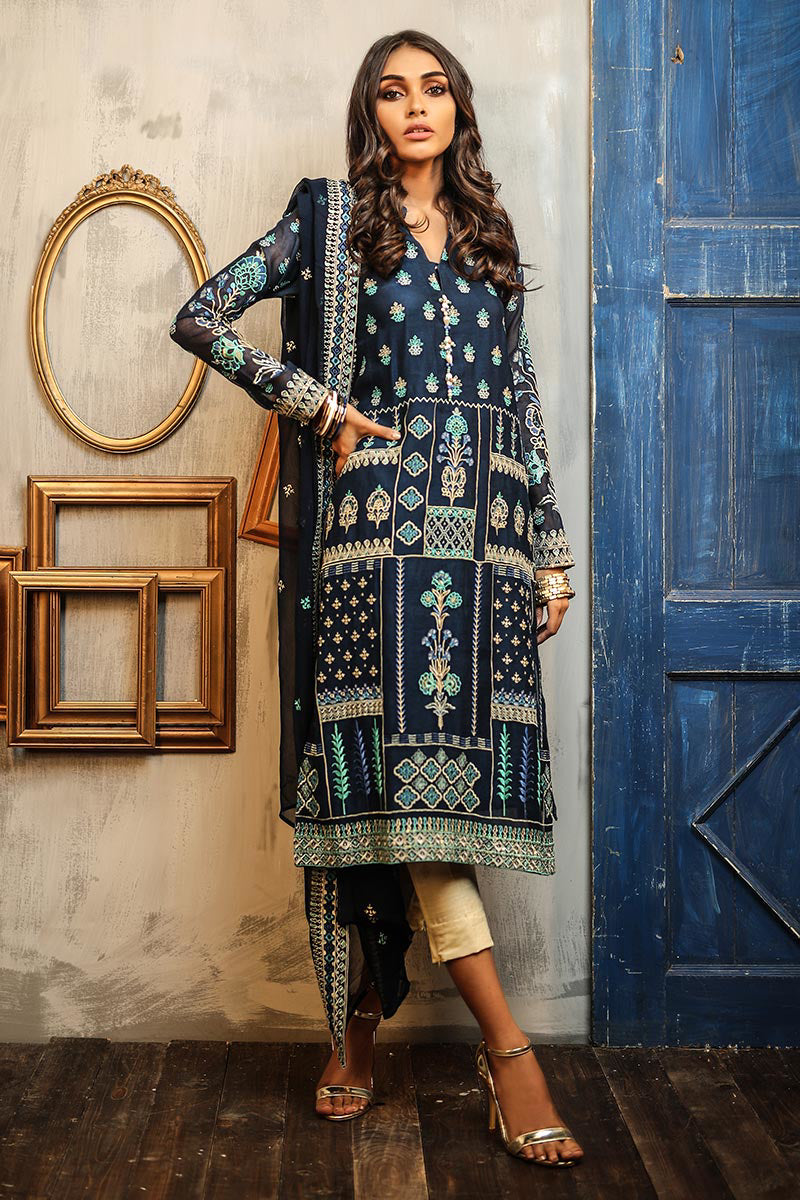 9901 (LSM Fabrics - Daastan Embroidered)