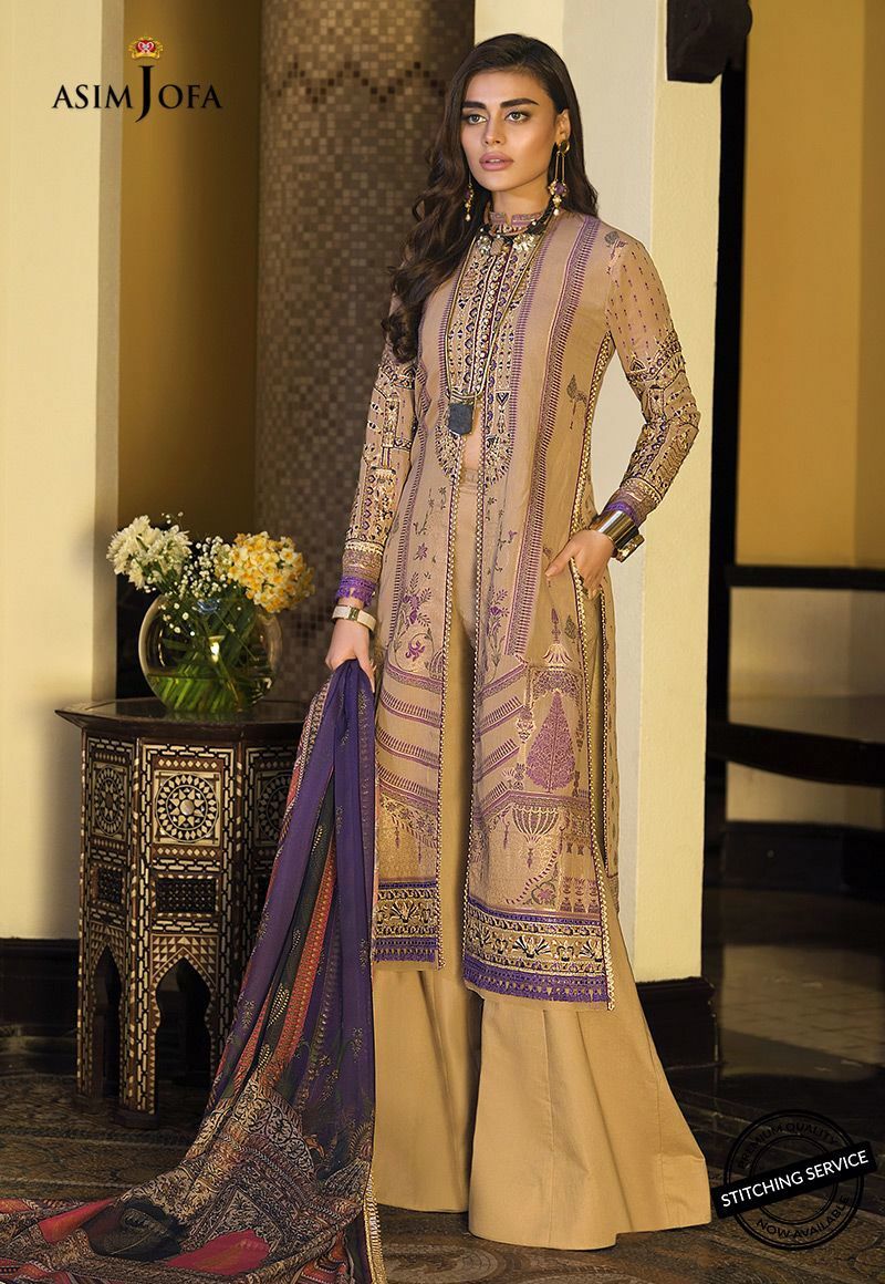 AJL-08B | Asim Jofa | Luxury Lawn Collection 2020