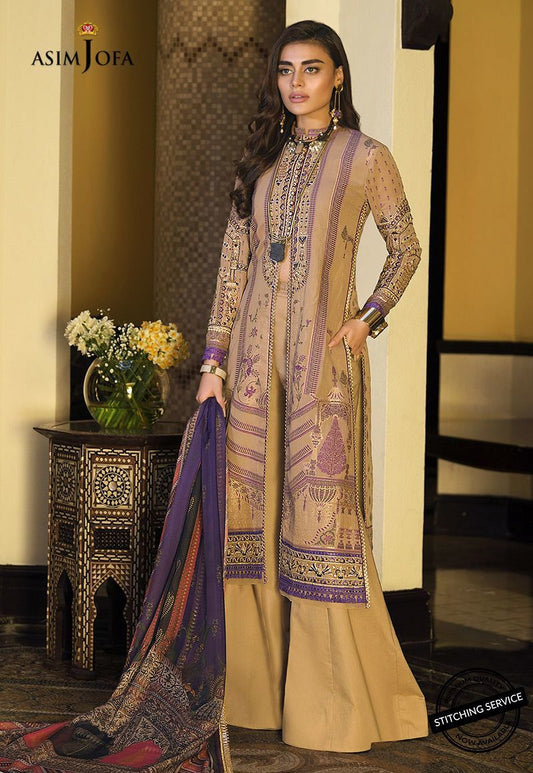 AJL-08B | Asim Jofa | Luxury Lawn Collection 2020