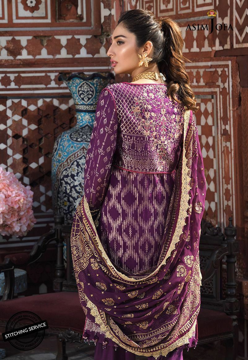 AJL-09A | Asim Jofa | Luxury Lawn Collection 2020