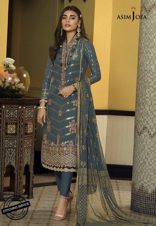 AJL-09B | Asim Jofa | Luxury Lawn Collection 2020