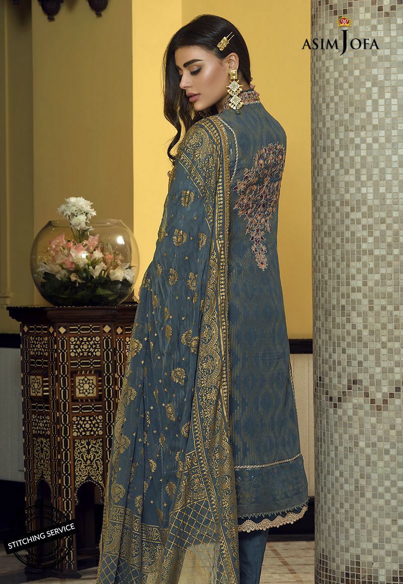 AJL-09B | Asim Jofa | Luxury Lawn Collection 2020