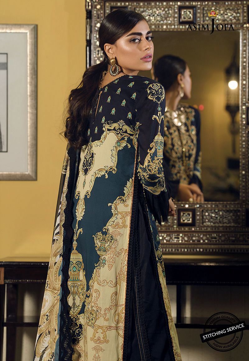 AJL-10B | Asim Jofa | Luxury Lawn Collection 2020