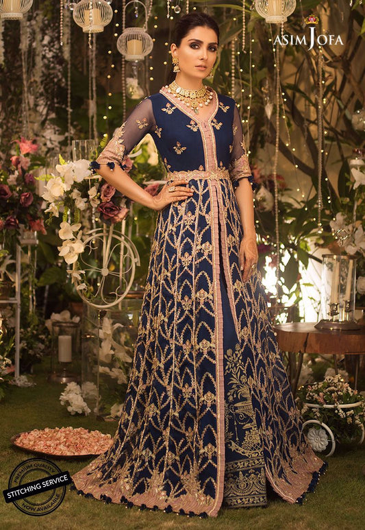 Ajn-08 | Asim Jofa | Naubahar Chiffon Collection