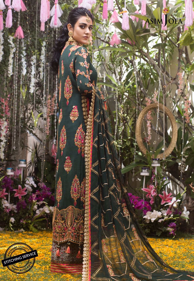 Ajn-07 | Asim Jofa | Naubahar Chiffon Collection