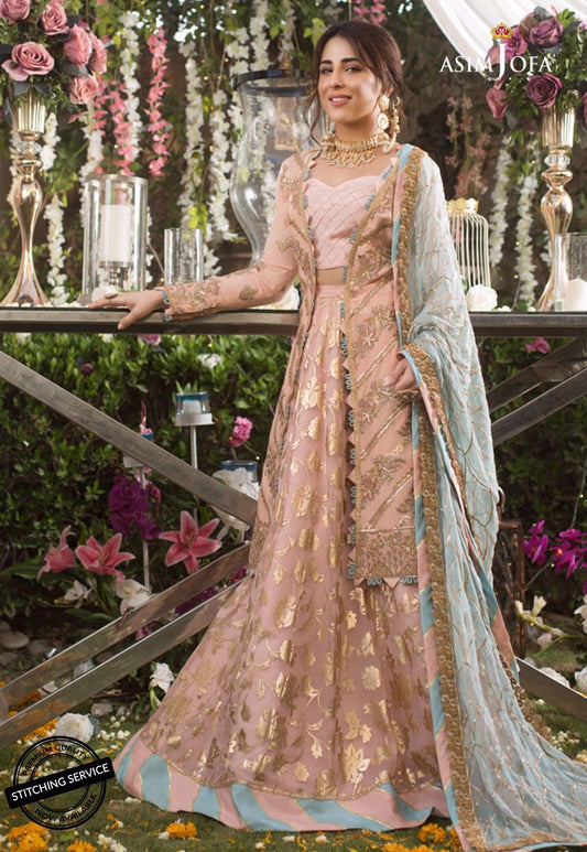 Ajn-06 | Asim Jofa | Naubahar Chiffon Collection