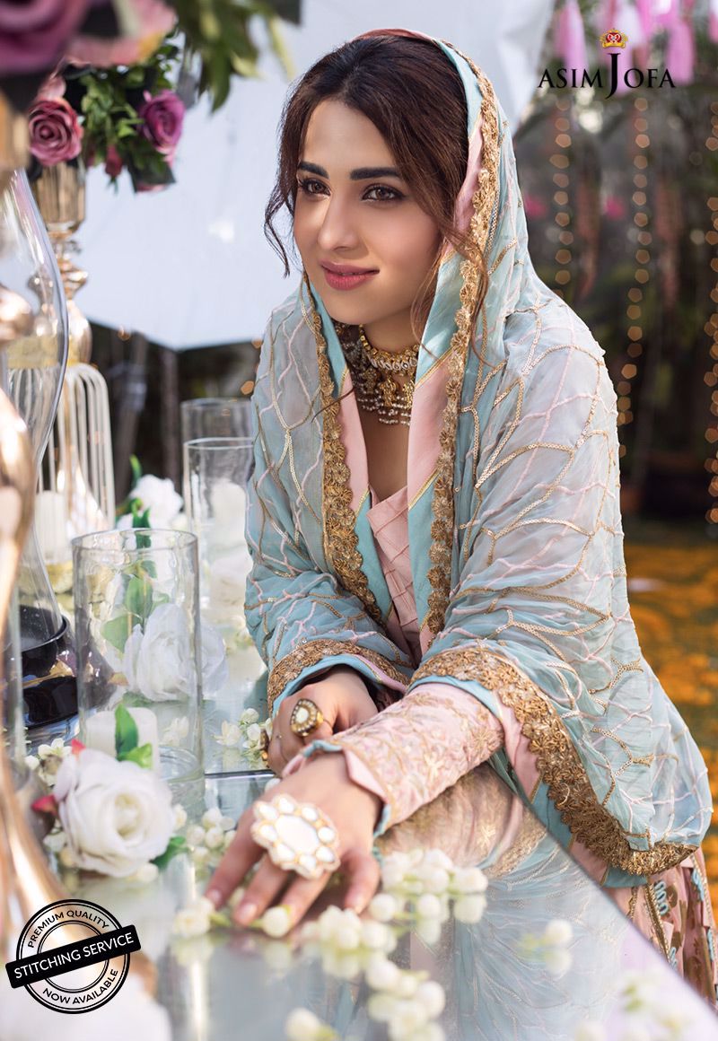 Ajn-06 | Asim Jofa | Naubahar Chiffon Collection