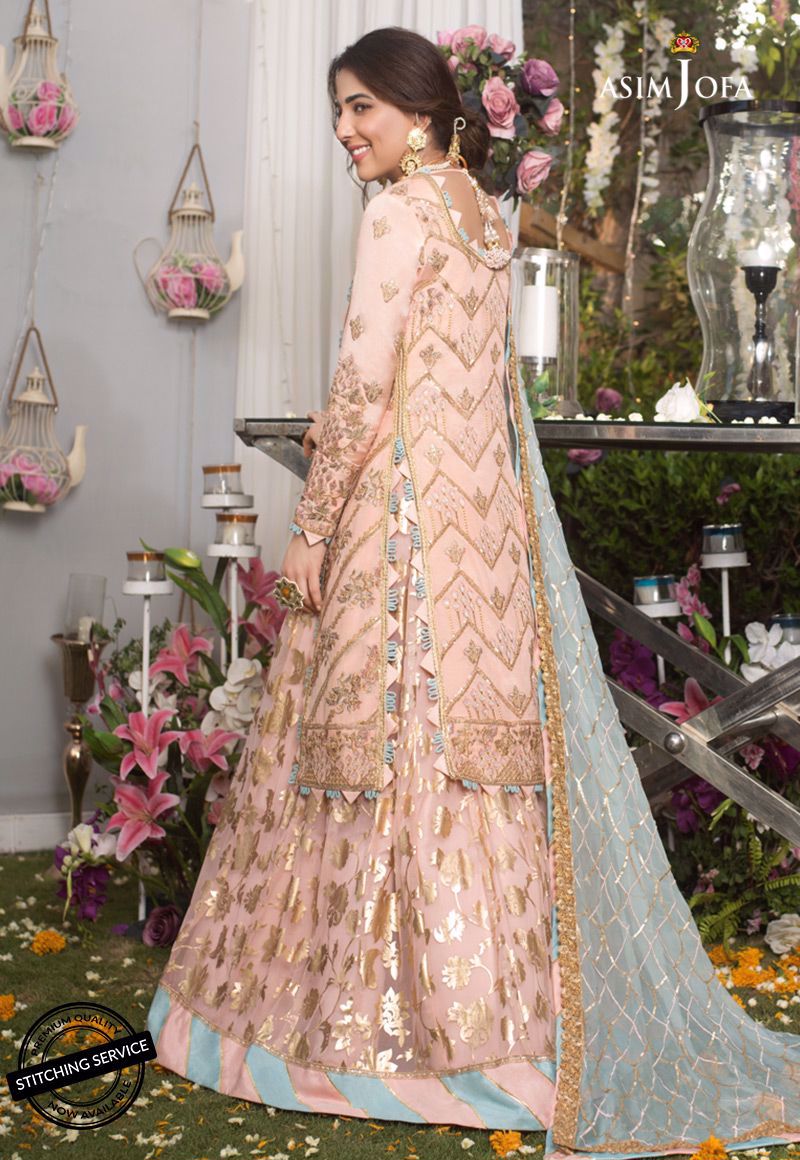 Ajn-06 | Asim Jofa | Naubahar Chiffon Collection