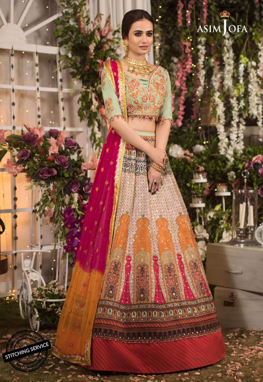 Ajn-05 | Asim Jofa | Naubahar Chiffon Collection