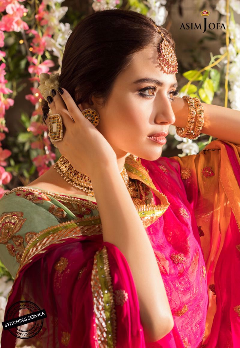 Ajn-05 | Asim Jofa | Naubahar Chiffon Collection