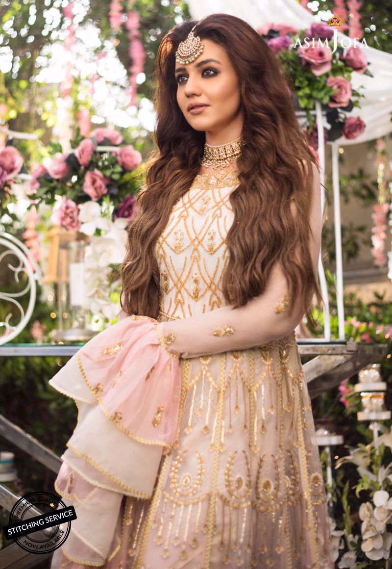 Ajn-03 | Asim Jofa | Naubahar Chiffon Collection