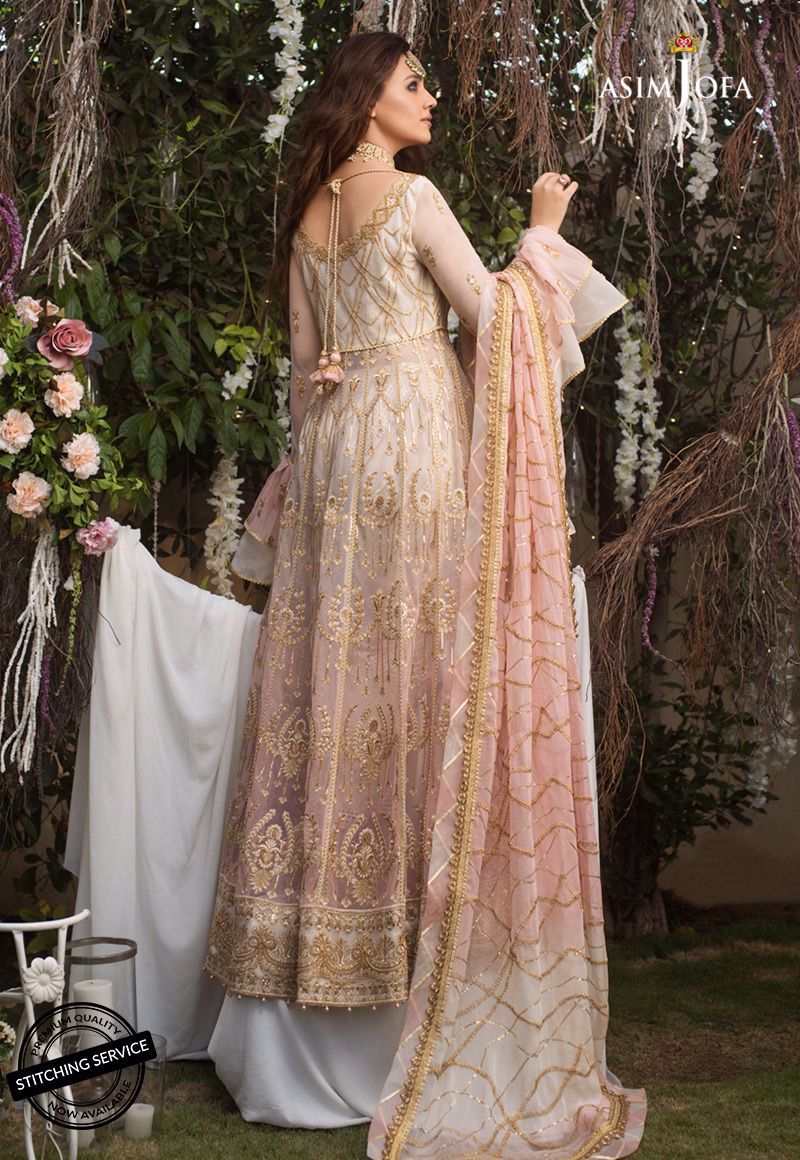 Ajn-03 | Asim Jofa | Naubahar Chiffon Collection