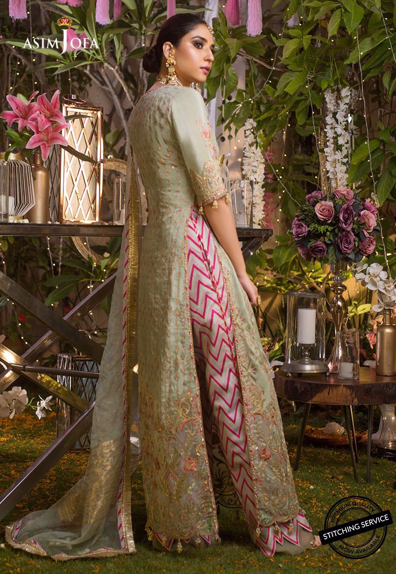Ajn-02 | Asim Jofa | Naubahar Chiffon Collection