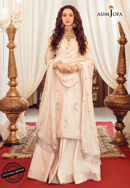 AJRL-12 | Asim Jofa | Luxury Lawn'21 | RABT COLLECTION