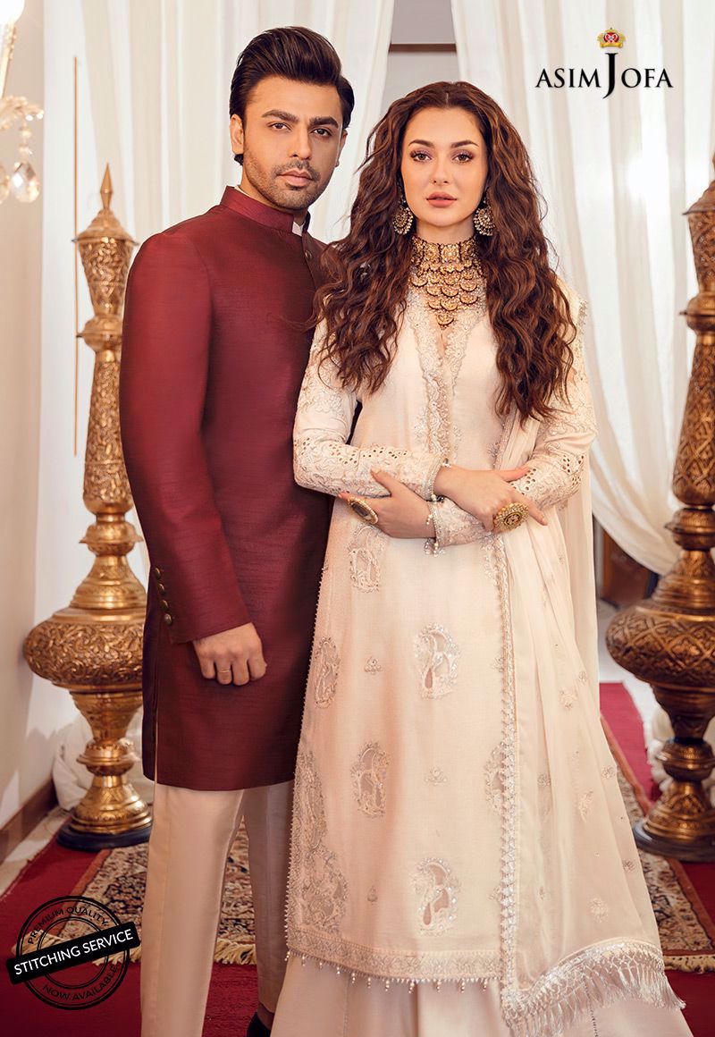 AJRL-12 | Asim Jofa | Luxury Lawn'21 | RABT COLLECTION