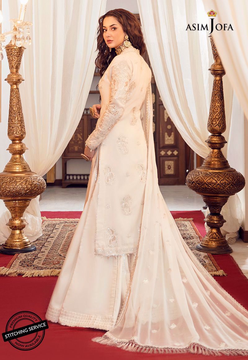 AJRL-12 | Asim Jofa | Luxury Lawn'21 | RABT COLLECTION