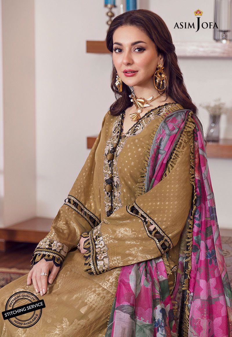 AJRL-09 | Asim Jofa | Luxury Lawn'21 | RABT COLLECTION