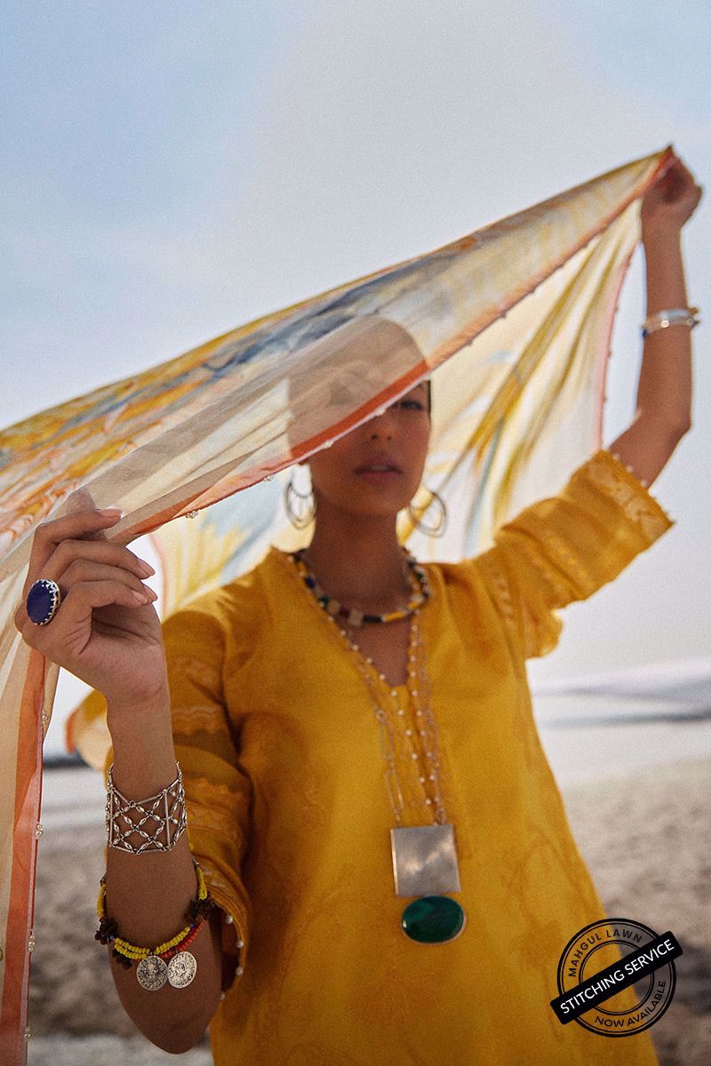 Yellow Chrysanthemum | ML-07 | MAHGUL | Lawn 2020