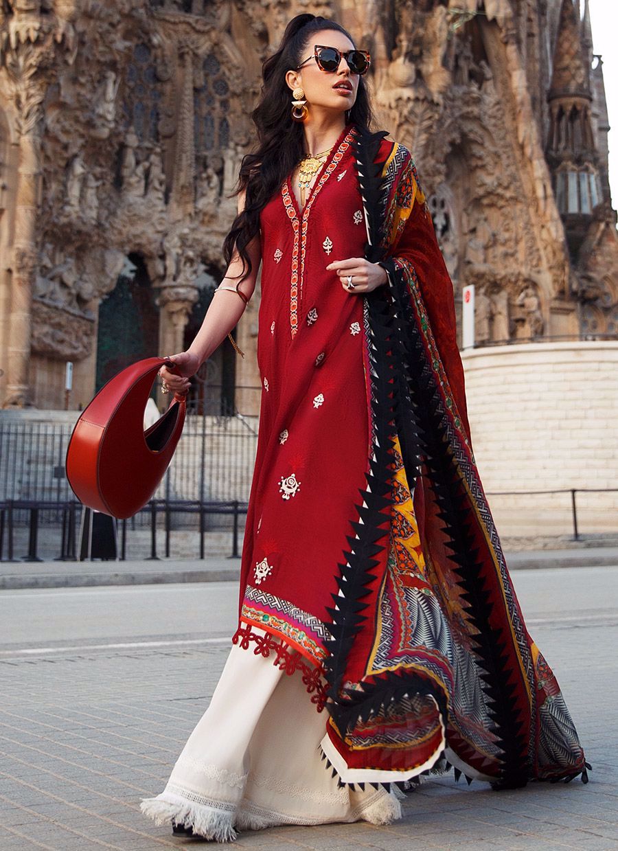 Roja | Farah Talib Aziz | Mila Luxe Lawn'20
