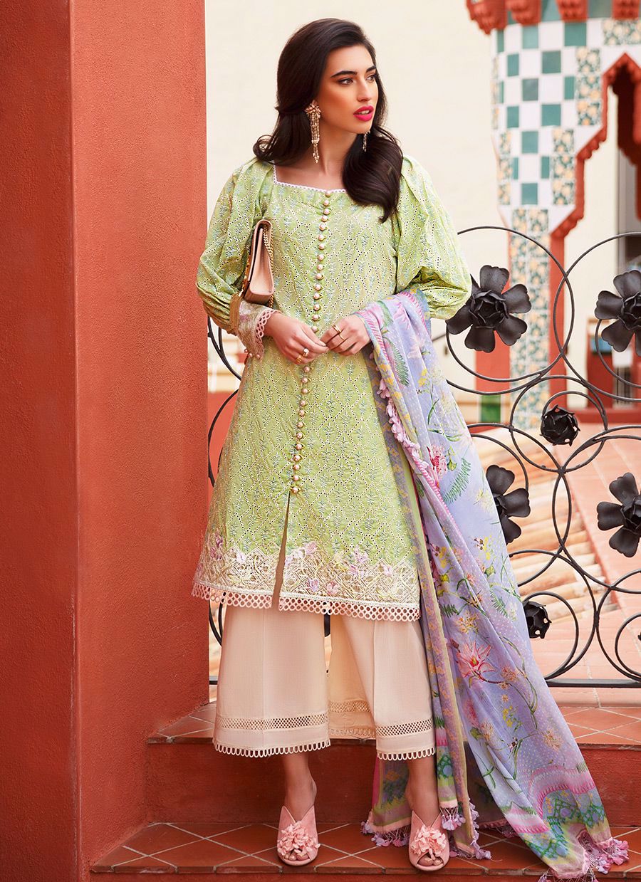 Verde | Farah Talib Aziz | Mila Luxe Lawn'20
