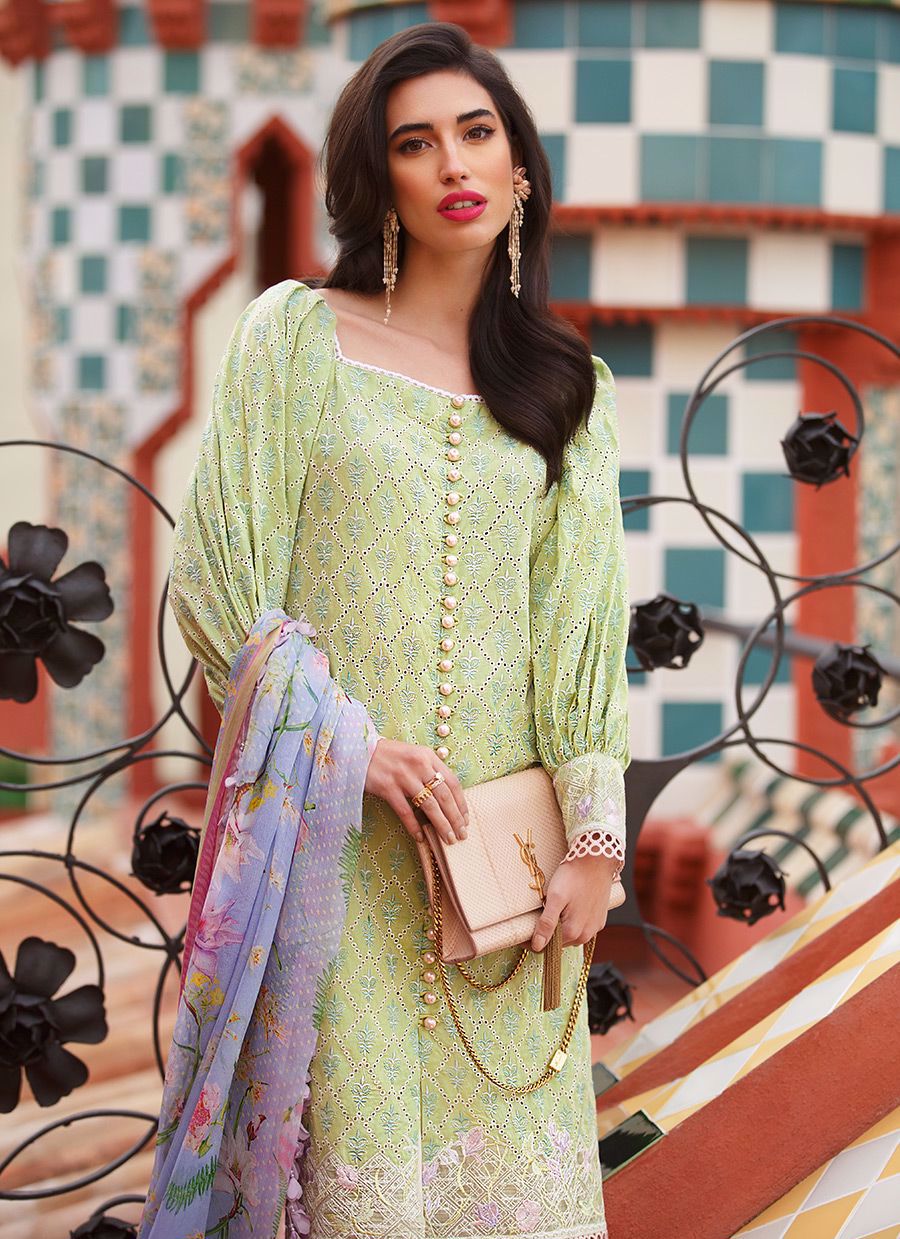 Verde | Farah Talib Aziz | Mila Luxe Lawn'20