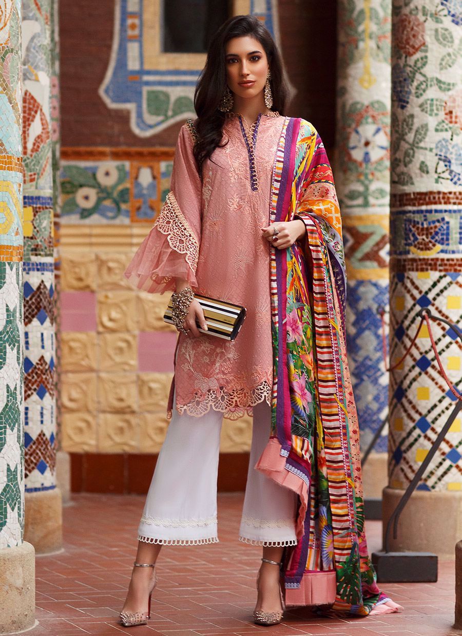 Rosado | Farah Talib Aziz | Mila Luxe Lawn'20