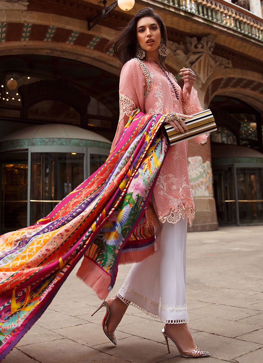 Rosado | Farah Talib Aziz | Mila Luxe Lawn'20